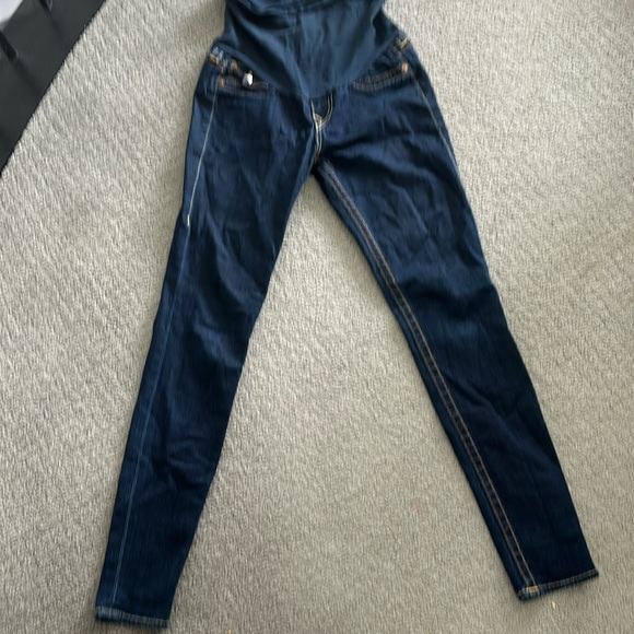 rue religion maternity jeans size 28 A Pea in the Pod Collection - Picture 1 of 6